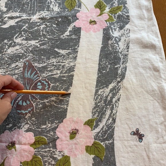 Vintage Tablecloth 50”x50” - Picture 5 of 7